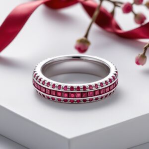 Ruby Tennis Bracelet