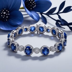 Sapphire Eternity Wedding Band
