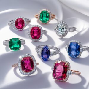 Sapphire Eternity Band